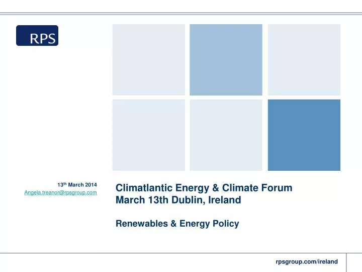 climatlantic energy climate forum march 13th dublin ireland renewables energy policy