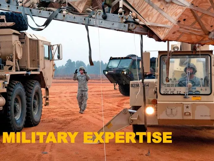 military expertise