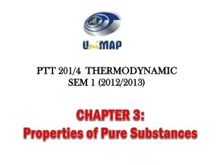 CHAPTER 3: Properties of Pure Substances