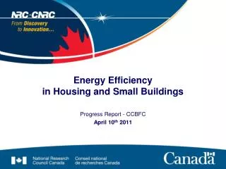 Energy Efficiency in Housing and Small Buildings