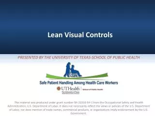 Lean Visual Controls