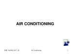AIR CONDITIONING - slide 1