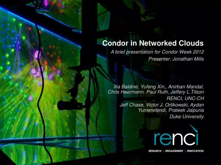 condor in networked clouds