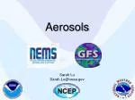Aerosols - slide 1