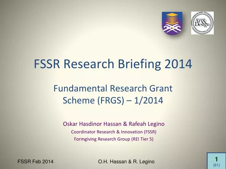 fssr research briefing 2014