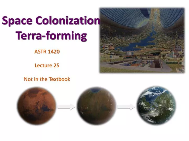 space colonization terra forming