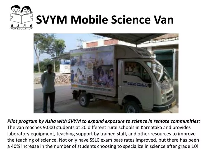 svym mobile science van