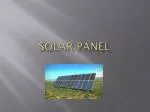 Solar Panel - slide 1
