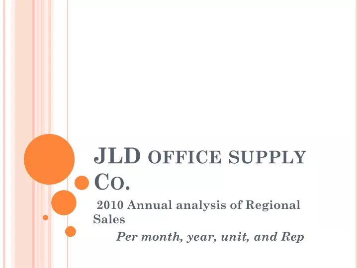 jld office supply co
