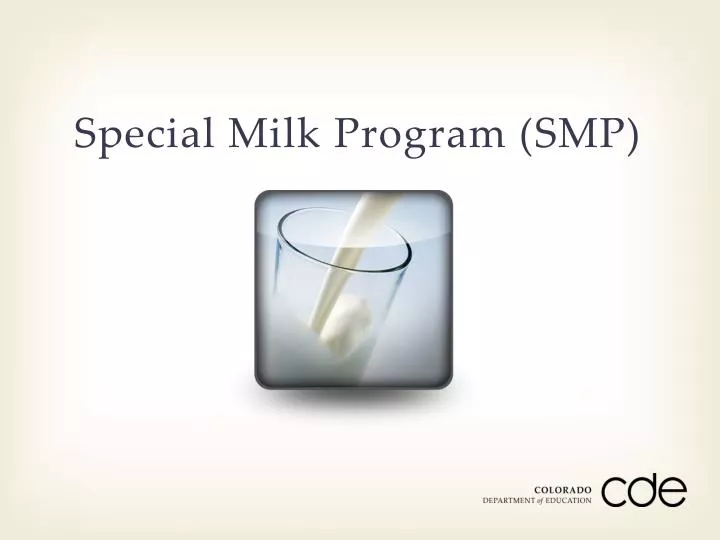 special milk program smp