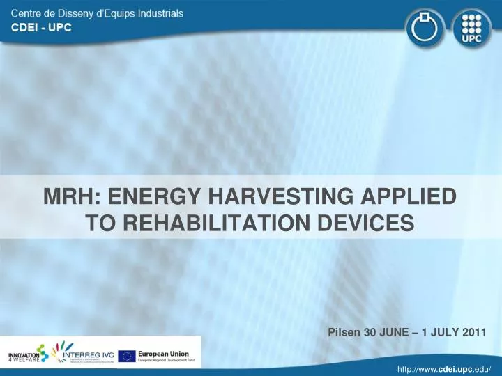 mrh energy harvesting applied to rehabilitation devices