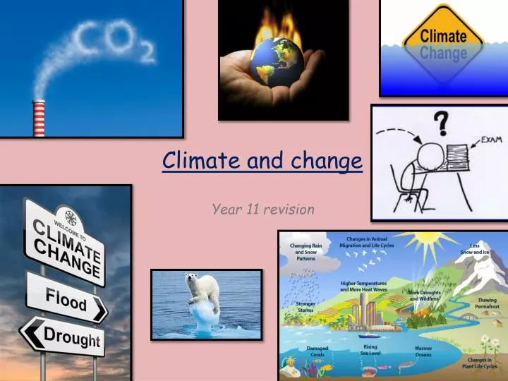 climate and change year 11 revision
