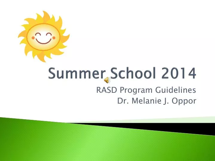 summer school 2014