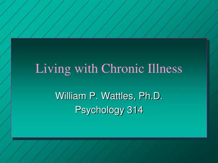 living with chronic illness