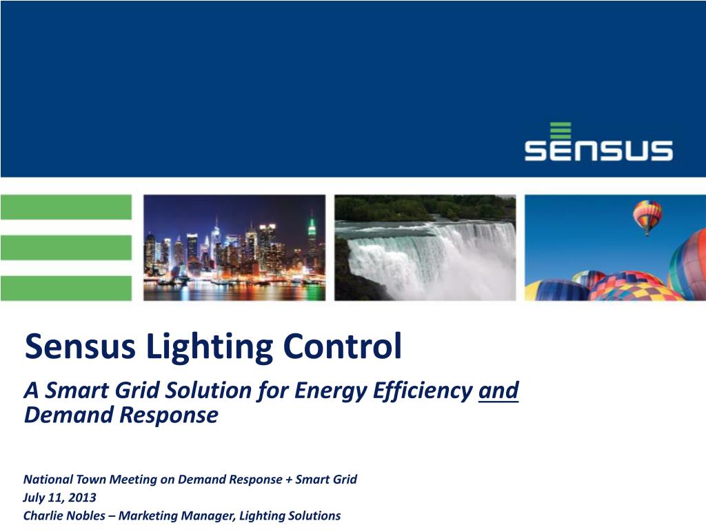 PPT - Sensus Lighting Control PowerPoint Presentation, free download ...