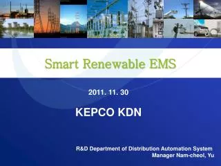 Smart Renewable EMS