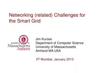 Networking (related) Challenges for the Smart Grid