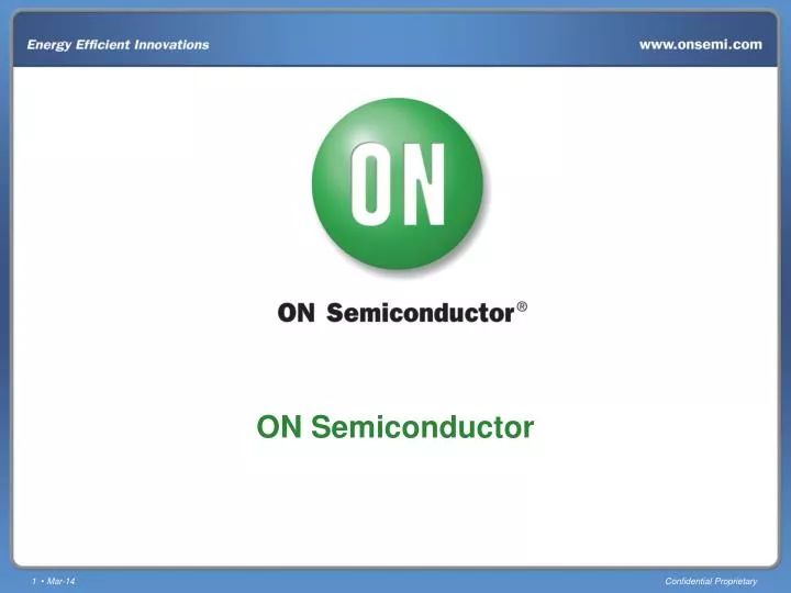 on semiconductor