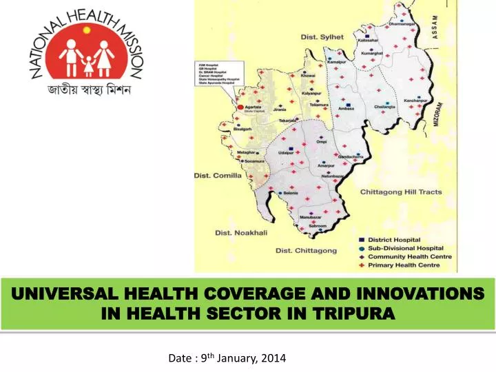 universal health coverage and innovations in health sector in tripura