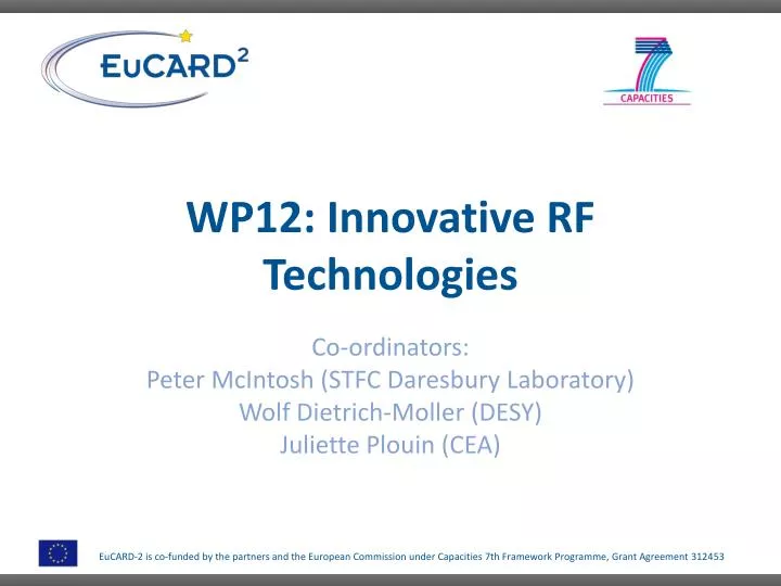 wp12 innovative rf technologies