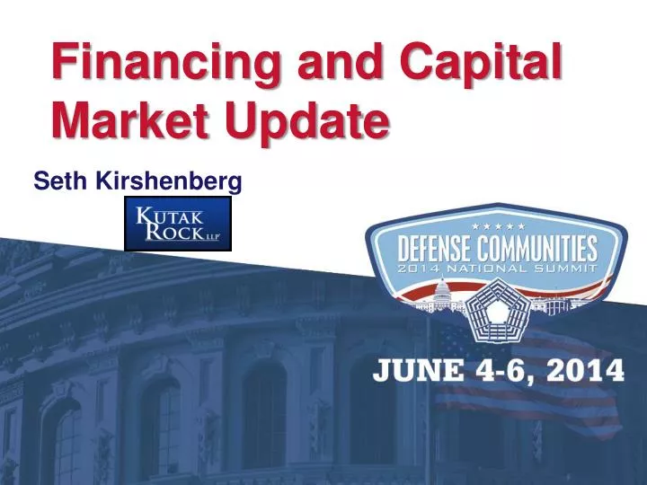 financing and capital market update