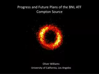 Progress and Future Plans of the BNL ATF Compton Source