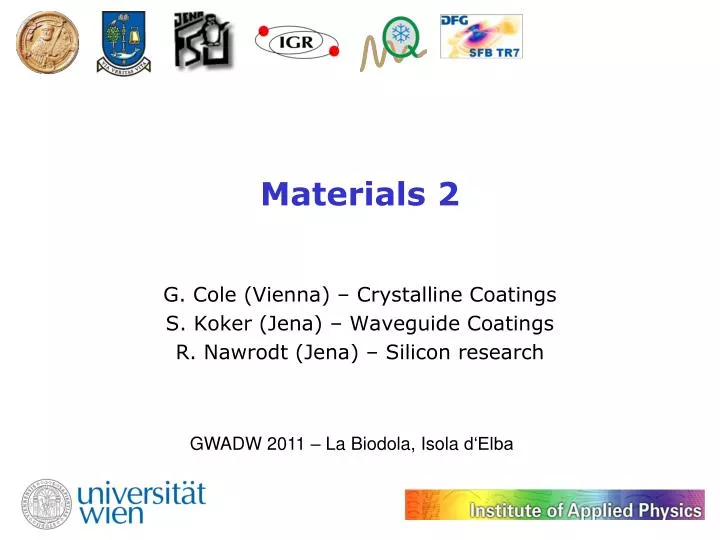 materials 2