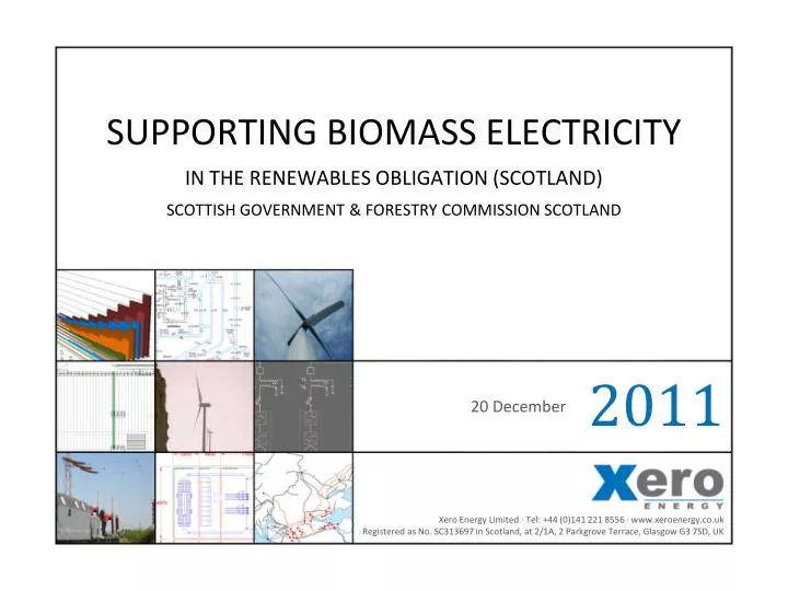 supporting biomass electricity