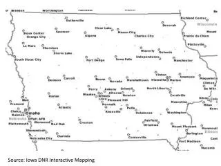 Source: Iowa DNR Interactive Mapping