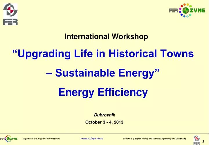 upgrading life in historical towns sustainable energy energy efficiency