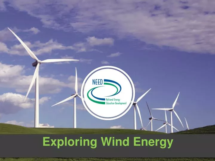 exploring wind energy