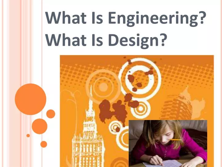 what is engineering what is design