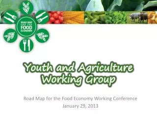 Youth and Agriculture Working Group