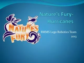Nature’s Fury- Hurricanes