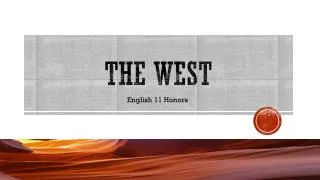 The west
