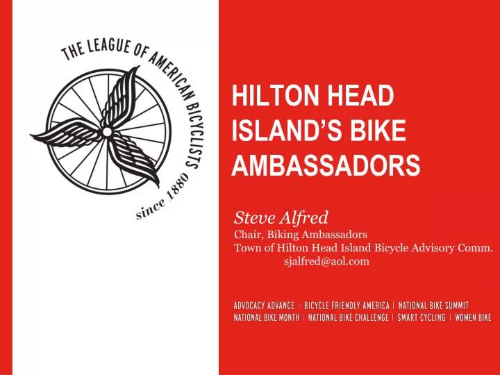 hilton head island s bike ambassadors