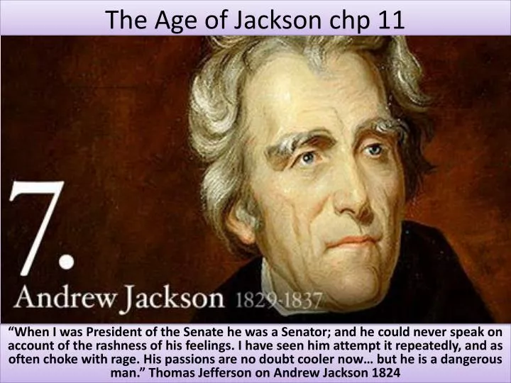 the age of jackson chp 11