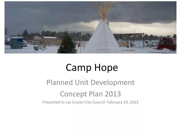 camp hope