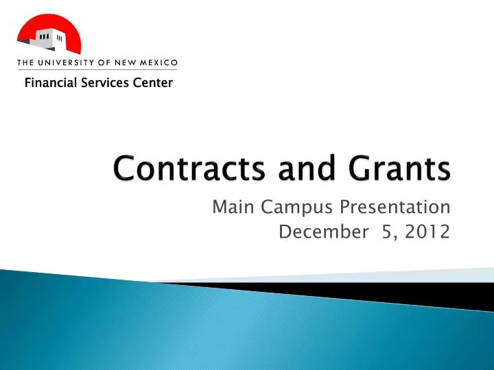 contracts and grants