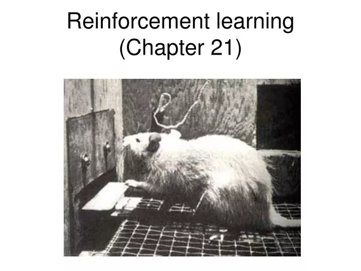 reinforcement learning chapter 21