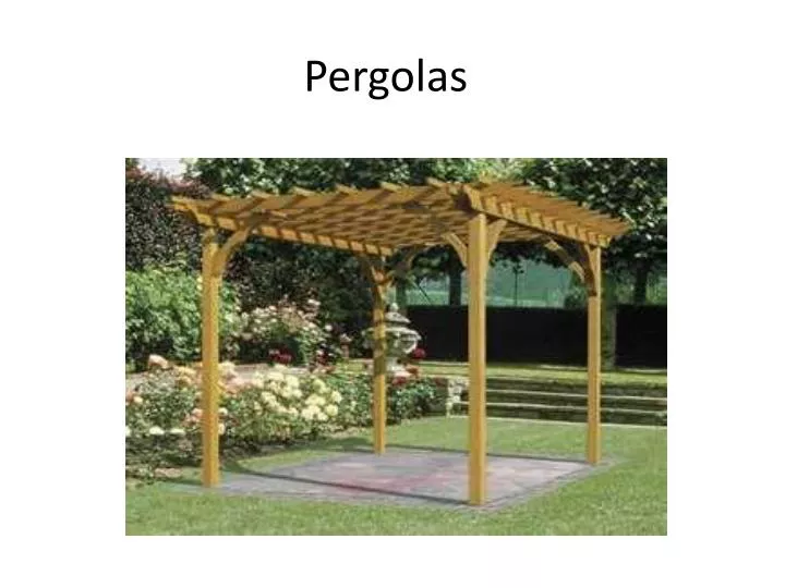 pergolas