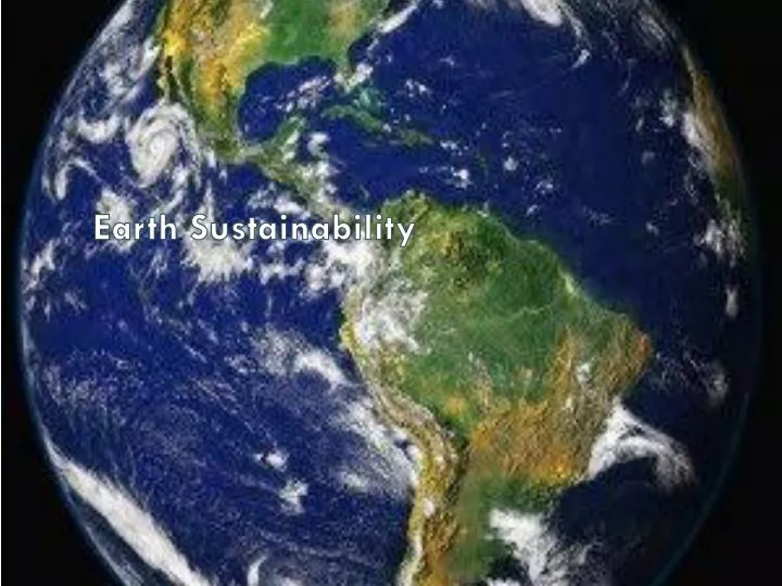 earth sustainability