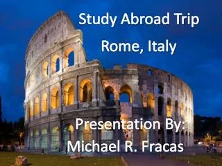 Study Abroad Trip