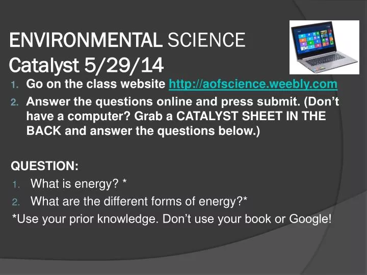 environmental science catalyst 5 29 14
