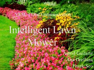 Intelligent Lawn Mower