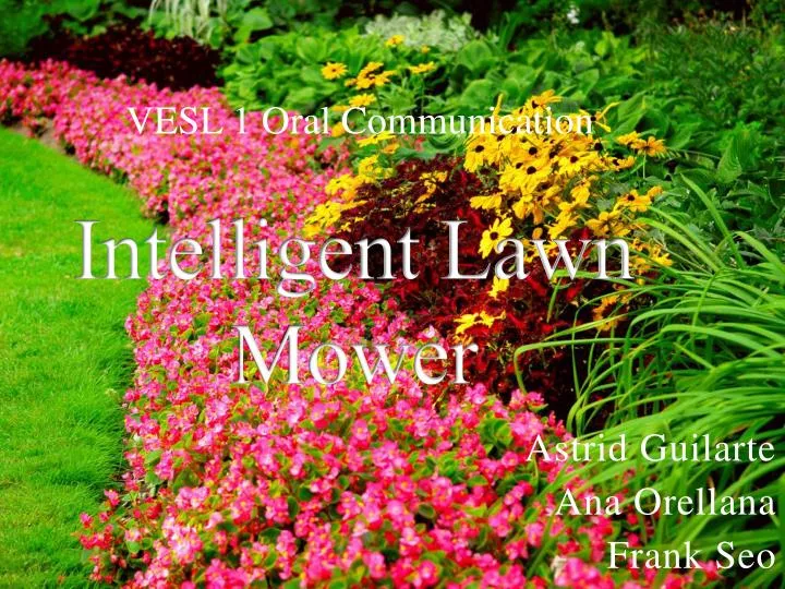 intelligent lawn mower