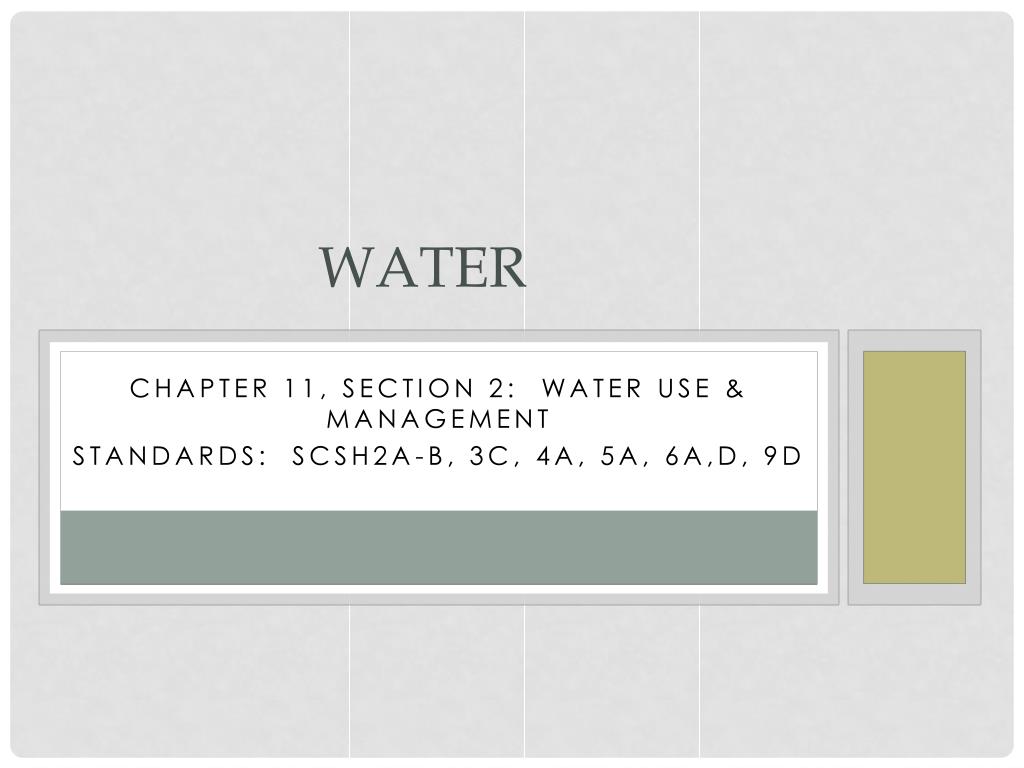 PPT - Water PowerPoint Presentation, free download - ID:1600037
