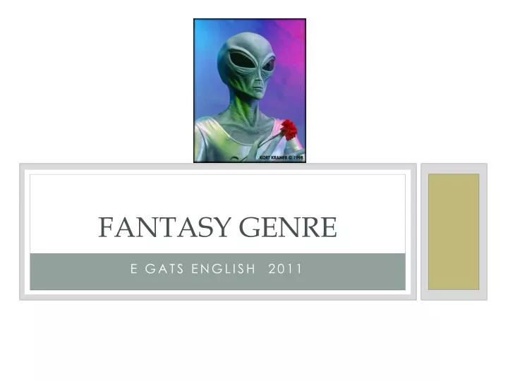 fantasy genre