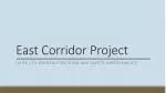 East Corridor Project - slide 1