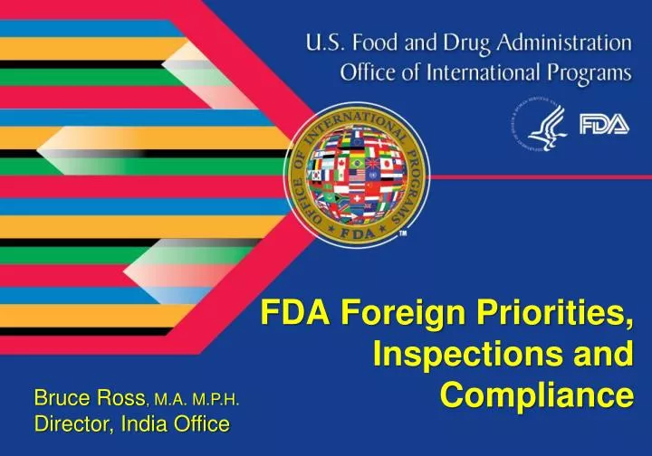 fda foreign priorities inspections and compliance